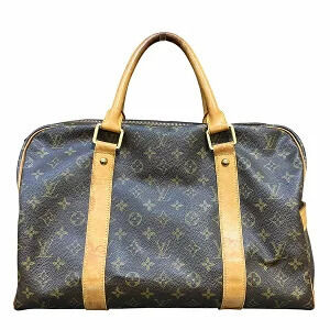 Louis Vuitton Monogram Carryall Bag Handbag Boston